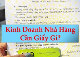 Bạn Phải Biết 4 Hạng Mục Nếu Muốn Kinh Doanh Nhà Hàng Ăn Uống