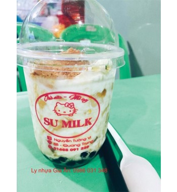 Ly nhựa trà sữa