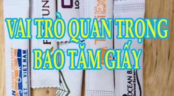 Bao Tăm Là Gì? Vai trò của in bao tăm trong nhà hàng khách sạn